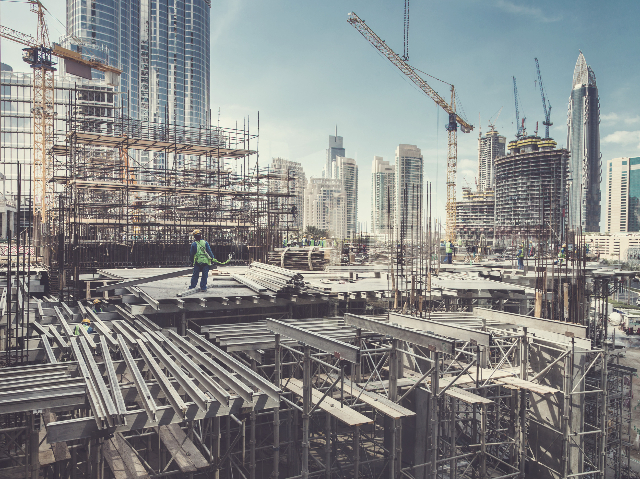 Stock Imagery Fire Construction Site 8099